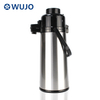 वुजो OEM मुफ्त डिजाइन इन्सुलेट थर्मल वॉटर कॉफी पंप वायु दबाव वैक्यूम फ्लास्क